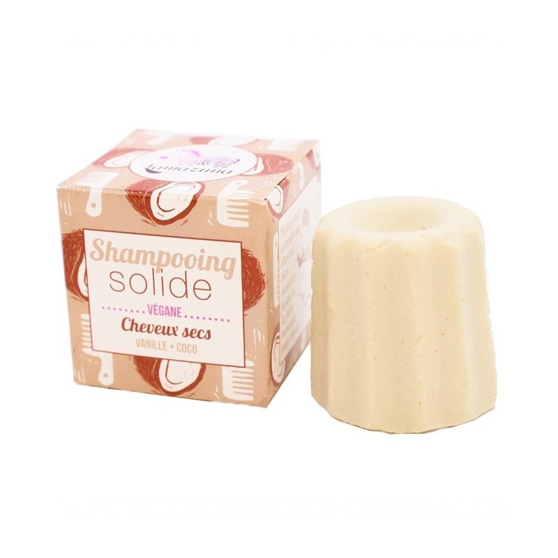 Shampoing solide cheveux secs Vanille Coco Shampoing solide cheveux secs Vanille Coco