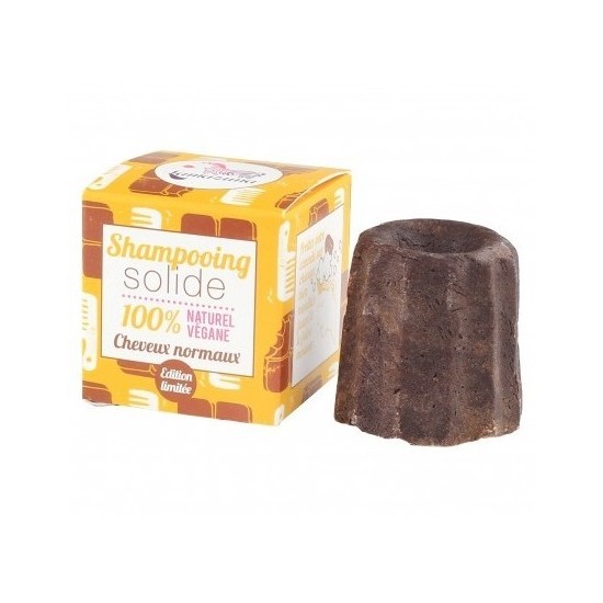 Shampooing solide cheveux normaux au chocolat - 55 g (Lamazuna)