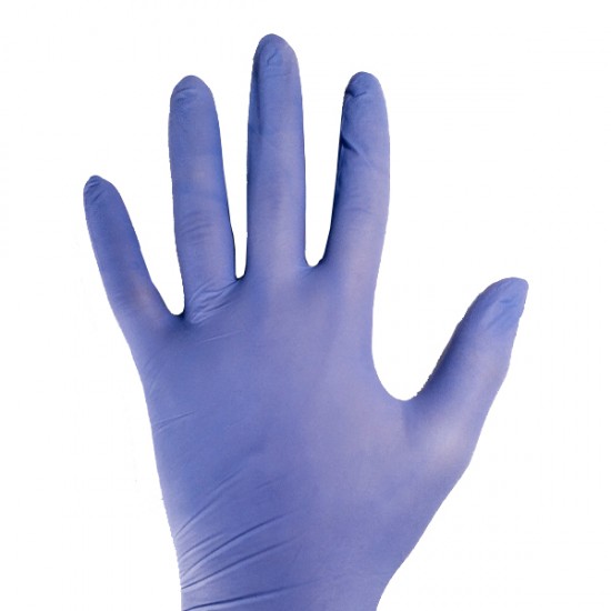 Lot de 10 paires de gants en Nitrile bleu