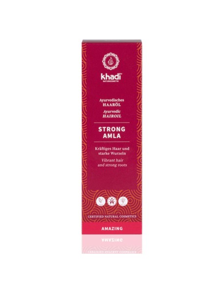 Huile capillaire ayurvédique à l'amla - Strong Amla - 50 ml - Khadi