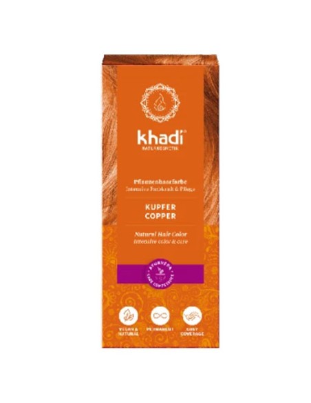 Coloration cuivré -Khadi