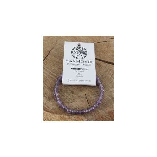 Bracelet Améthyste - Harmovia