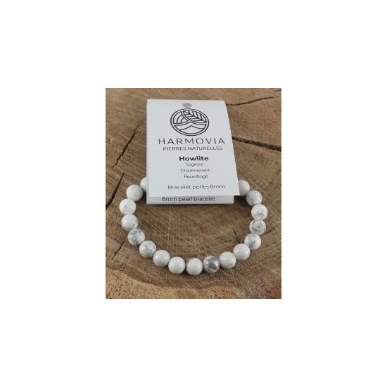 Bracelet Howlite - Harmovia