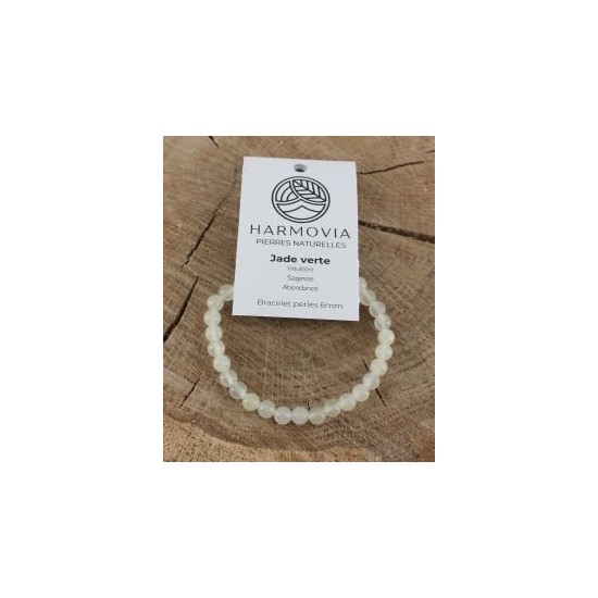 Bracelet Jade Verte - Harmovia