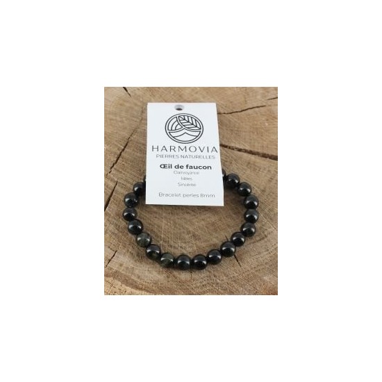 Bracelet Oeil de Faucon -...
