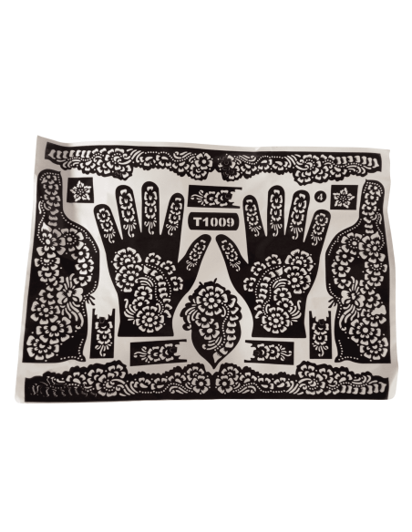 Feuilles pour Tatouage Henné
