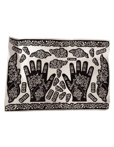 Feuilles pour Tatouage Henné