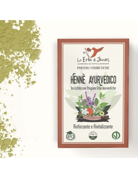 Henné Ayurvédique BIO - 100g