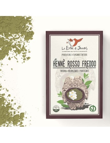 Henné rouge froid - Rosso Freddo - 100g