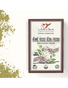 Henné rouge ultra froid - Rosso Ultre freddo - BIO - 100g 2