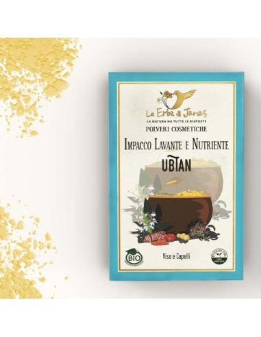 Masque Nettoyant et Nourrissant Ubtan - Visage et Cheveux - 100g