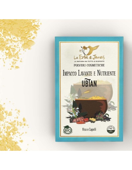 Masque Nettoyant et Nourrissant Ubtan - Visage et Cheveux - 100g