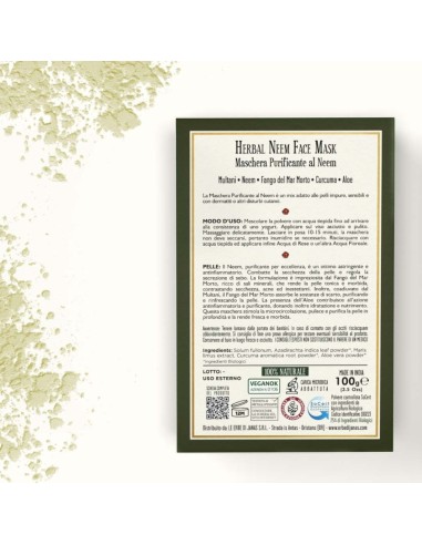 Masque purifiant au Neem BIO - 100g