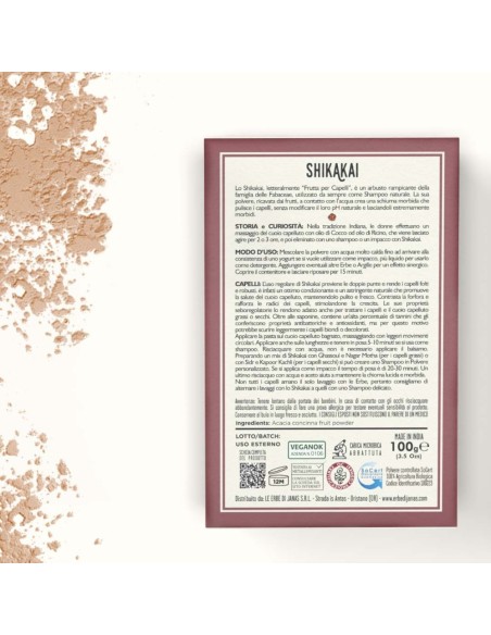 Shikakaï BIO - Poudre lavante ayurvédique - 100g