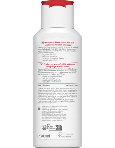 Après-shampoing éclat couleur et soin