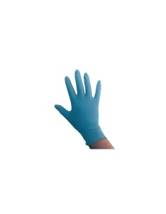 Boîte de 100 gants en Nitrile bleu