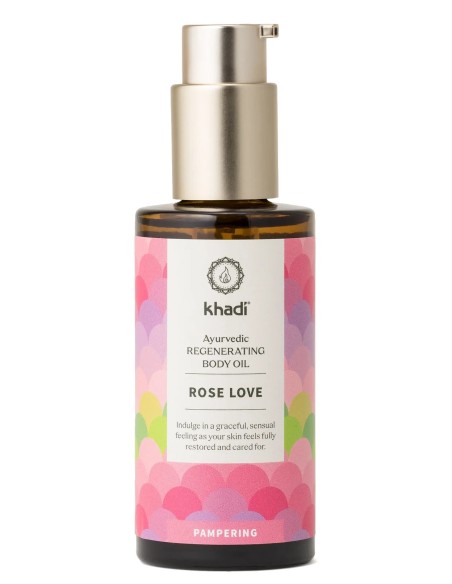 Huile ayurvédique à la Rose - Khadi