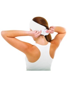 Bandeau éponge blanc – accessoire soins visage 2