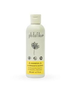 Shampoing Éclat Blond – cheveux  blonds & clairs (Illuminante Biondo) - Phitofilos 200 ml