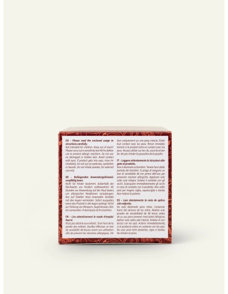 Coloration Végétale Acajou– Cheveux brun-roux 100 g - Khadi