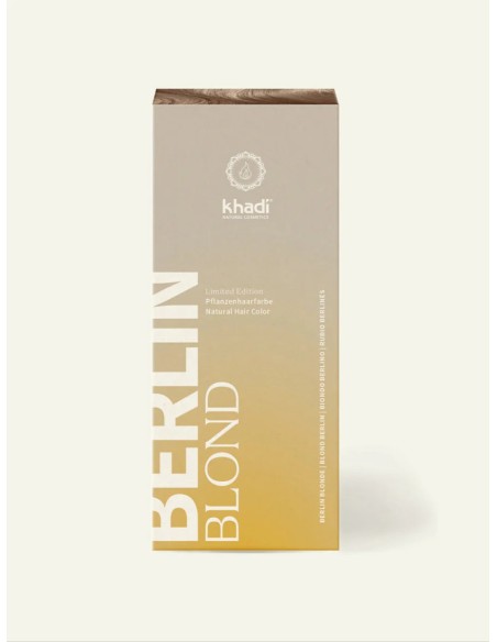 Coloration Berlin Blond - reflets blond cendré & froid 100 g - Khadi