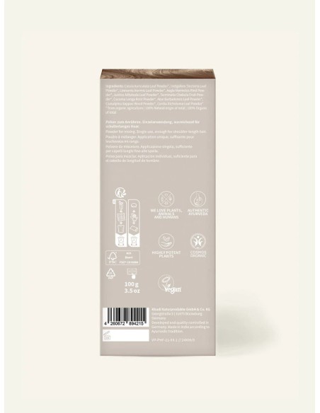 Coloration Berlin Blond - reflets blond cendré & froid 100 g - Khadi