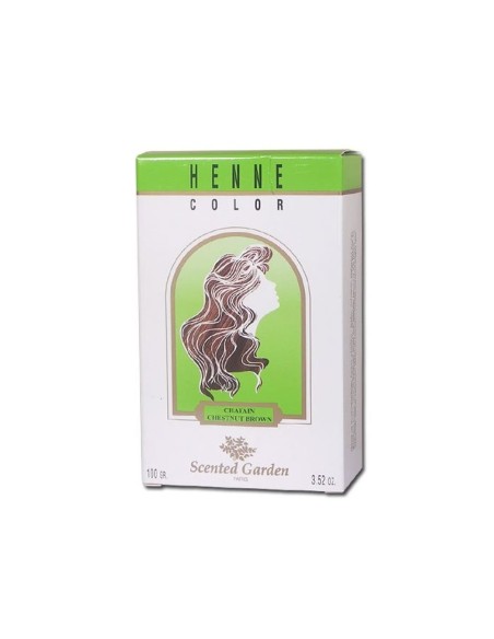 Coloration Châtain - Scented Garden – Henné végétal 100 g