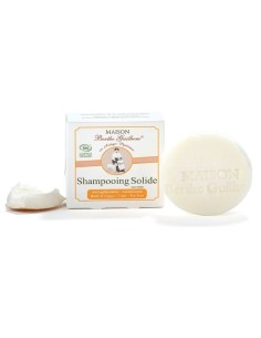 Shampoing solide antipelliculaire Berthe Guilhem - soin cheveux  bio - 100 g