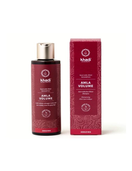Shampoing Ayurvédique Amla Volume et brillance - 200 ml - Khadi
