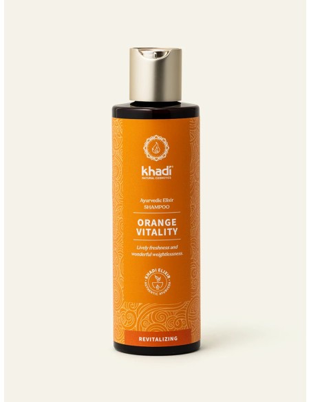 Shampoing ayurvédique Orange Vitality - Khadi