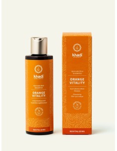 Shampoing ayurvédique Orange Vitality - Khadi 2