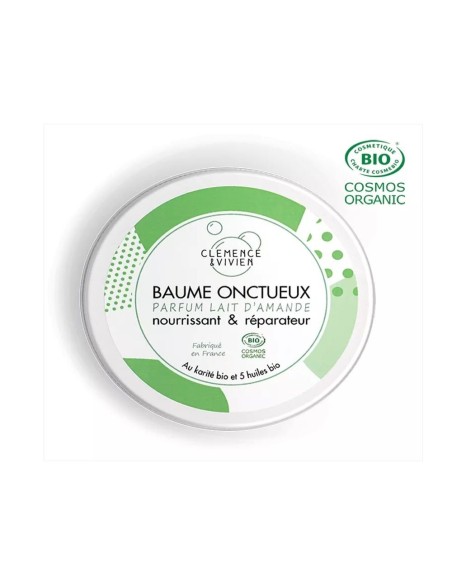 Baume Onctueux Lait d’Amande Clémence & Vivien 150 ml – Soin corps hydratant