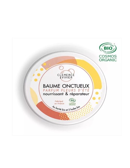 Baume Onctueux Fleur d'été Clémence & Vivien 150 ml – Soin corps hydratant floral
