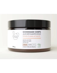 Gommage Corps Clémence & Vivien 180 g – Exfoliant corps naturel bio