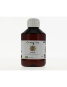 Huile d’Argan BIO pressée à froid désodorisée Bioflore 250 ml – Soin naturel peau & cheveux