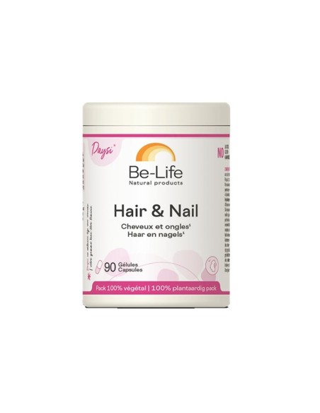 Hair & Nail Be-Life - complément cheveux et ongles - 90 gélules
