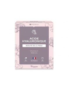 Acide hyaluronique, sélénium & vitamine C – Peau et antioxydants - 30 gélules