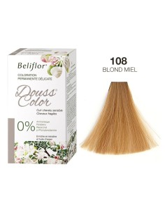 Coloration Blond Miel – Sans ammoniaque | Beliflor DoussColor 108