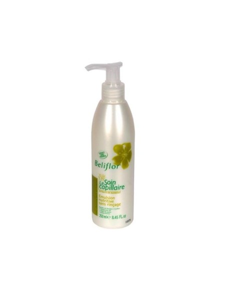 Émulsion nutritive sans rinçage cheveux – Protection & brillance | Beliflor 250 ml