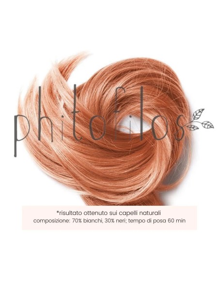 Coloration végétale Blond Fraise (Biondo Fragola) – Cuivré rosé naturel | Phitofilos