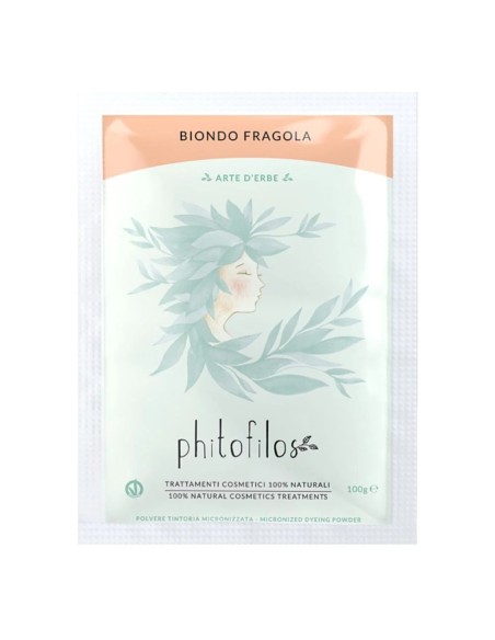 Coloration végétale Blond Fraise (Biondo Fragola) – Cuivré rosé naturel | Phitofilos