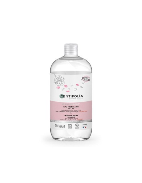 Eau Micellaire Éclat de Rose BIO Centifolia 500 ml – Nettoie & Éclaire