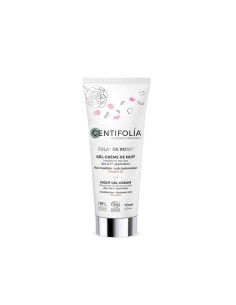 Gel-Crème de Nuit Éclat de Rose BIO Centifolia 70 ml – Hydratation & Éclat