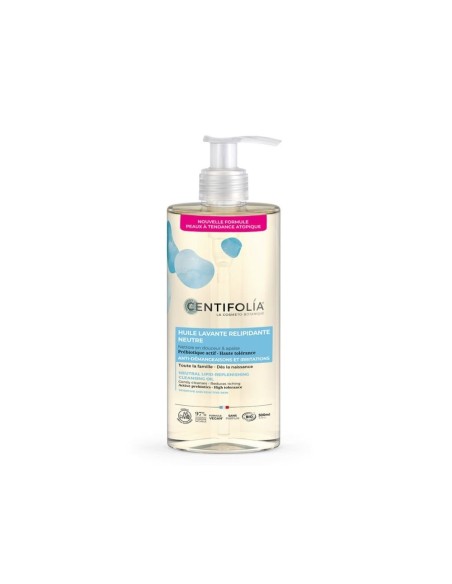 Huile Lavante Relipidante Neutre BIO Centifolia 500 ml – Douceur & Confort