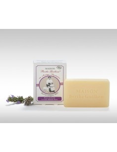 Savon Beurre de karité & Lavande au lait de chèvre – 100 g  Berthe Guilhem