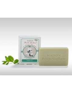 Savon Avocat - Menthe verte au lait de chèvre – 100 g  Berthe Guilhem
