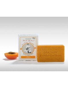 Savon Abricot & Lemongrass au lait de chèvre – 100 g  Berthe Guilhem
