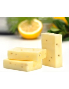 Savon Beurre de karité & Verveine au lait de chèvre – 100 g  Berthe Guilhem