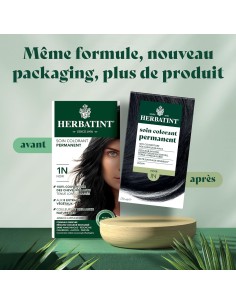 Coloration Herbatint Noir 1N 170 ml – Gel colorant sans ammoniaque 2