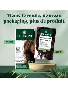 Coloration Herbatint Châtain Clair doré Herbatint 5D 170 ml – Gel colorant sans ammoniaque 2